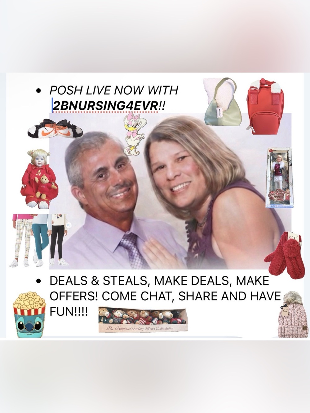 POSH WITH 2BNURSING4EVR!!! LIVE NOW🧚🏻‍♀️🧚🏻‍♀️🧚🏻‍♀️🦋🦋